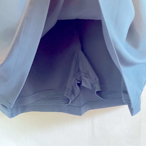 Adidas Athletic Skort xl tennis skirt Periwinkle Blue - Picture 6 of 9